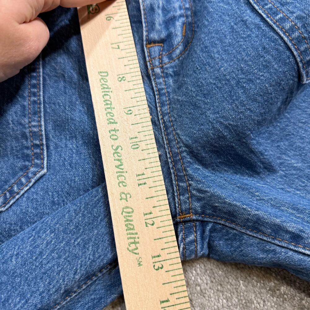Madewell 90s Straight Utility Jeans Fenwood Wash Comfort Stretch Sz 29 Boho Chic - Picture 15 of 16
